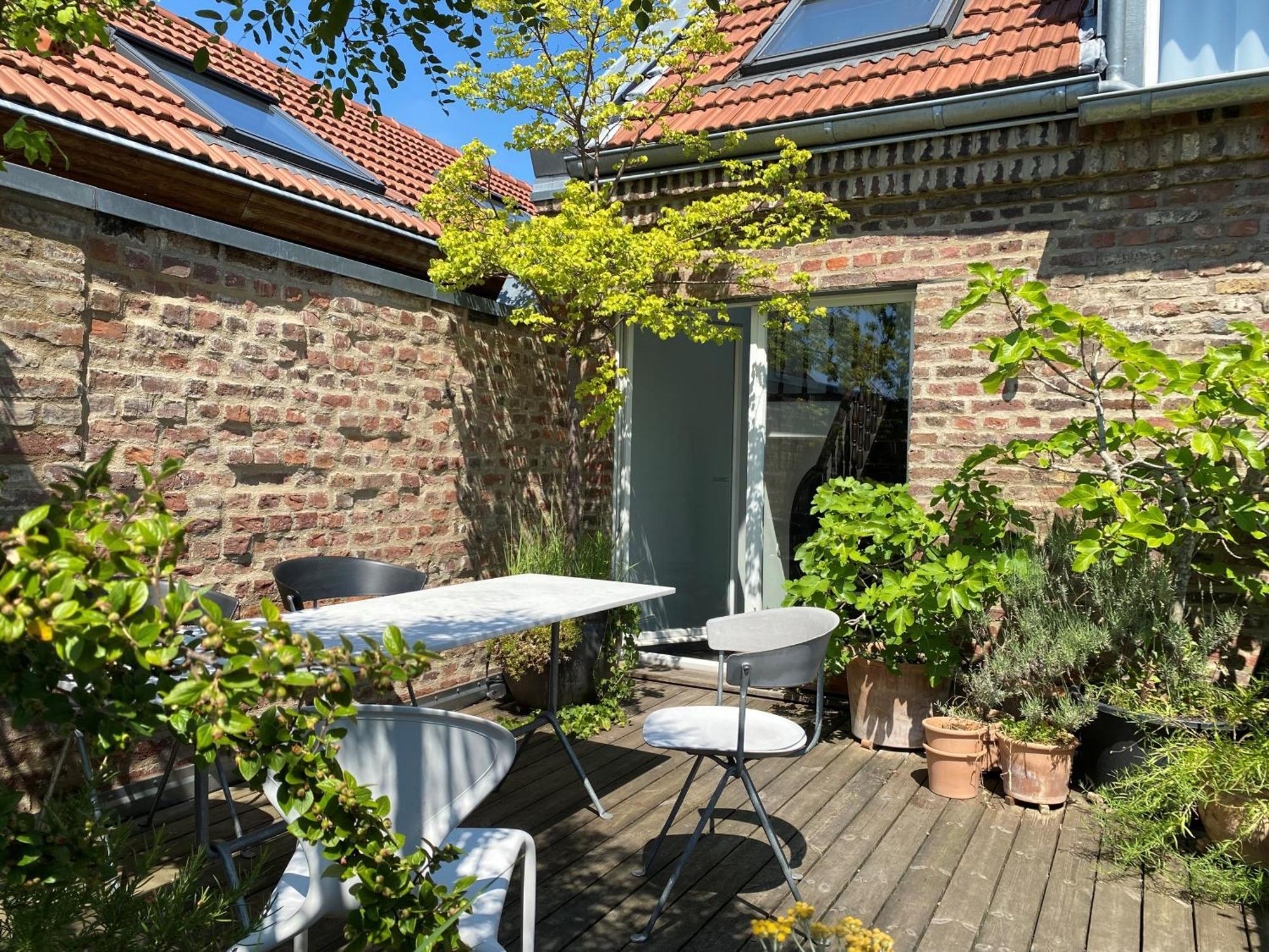 Ferienwohnung Zehuus Mit Domblick Und Dachterrasse Köln Exterior foto
